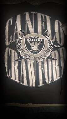 Canelo vs. Crawford Las Vegas Raiders Special Edition Sweatshirt